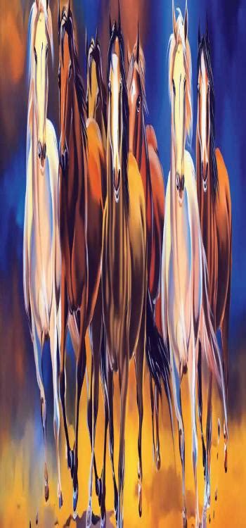 7 Running Horses Painting Vastu: Direction, Importance and  .